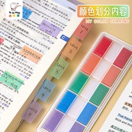 Kaba Bear Index Sticker Dopamine Note Sticker Dopamine Note Sticker Transparent Writable Paper Stick