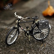 HOTOMI เครื่องประดับทำเอง ของขวัญคอลเลกชัน Diecast โลหะผสม ของเล่นจักรยานเสือภูเขา โมเดลขนาดเล็ก จักรยานมินิ จักรยานจำลองจำลอง ของเล่นจักรยานย้อนยุค ของเล่นโมเดลจักรยานย้อนยุค โมเดลจักรยานวินเทจ