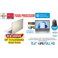HP 15-fc AMD ATHLON 7120U - 8GB DDR5 RAM / 512GB SSD ✅ 15.6"FHD-IPS/WIN 11+MS-OFFICE/1-YEAR WARRANTY