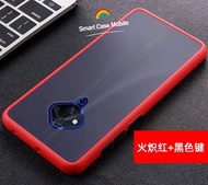 Case Vivo S1Pro เคสกันกระแทก ปุ่มสีผิวด้าน ขอบนิ่มหลังแข็ง เคส vivo S1pro