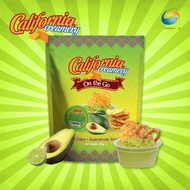 [SNACK] California Creamery nacho chips with guacamole style dip 285g | 2 dips + 1 chips