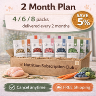 Monthly Subscription Plan Premium Pet Snack | Fresh Handmade | 2/3 Months Plan | Free Delivery