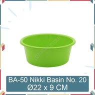 BUNTON Lion Star Basic Home BA-50 Nikki Basin No. 20 Water Basins 2 Lt 1 LionStar Quality Plastic Du