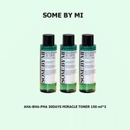 SOME BY MI AHA.BHA.PHA 30 Days Miracle Toner 150ml โทนเนอร์ปรับสภาพผิว รักษาสิว
