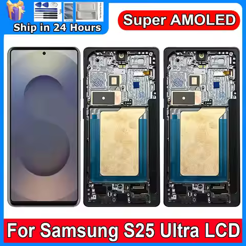 S25 Ultra For For Samsung S938B S938U S938N LCD Display Touch Digitizer Assembly 6.8" AMOLED for sam