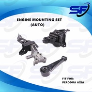 PERODUA AXIA ENGINE MOUNTING SET (AUTO)  1SET 3PCS