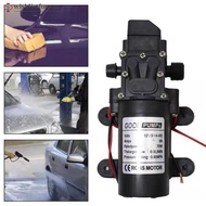 Wishlistforyou 12V DC Self-Priming Diaphragm Water Pump & High Pressure Sprayer For Car Washing Dron