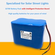 32700 LiFePO4 3.2 V Rechargeable Battery Pack with BMS – Solar Street Light / LED DIY Power Storage