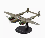 DeAGOSTINI傑作機IXO 1/72 No.6美國P38閃電戰鬥機成品合金模型