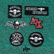 EMBROIDERED PATCH EMBLEM EMBROIDERED PATCH MUSIC BAND AVENGED A7x