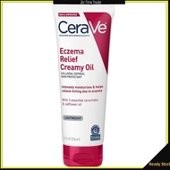 CeraVe Eczema Relief Creamy Body O il for Eczema & Moisturizer 8 Oz FACE SKIN CARE TOOLS