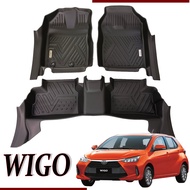 Toyota 2023 to 2024 2025  Wigo 5d Extend matting