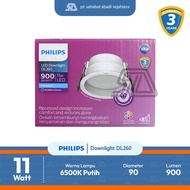 Philips LED Downlight DL260 11W D90 RD White 6500K