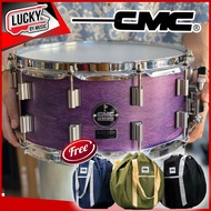 [รับประกันศูนย์🎥] กลองสแนร์ CMC รุ่น Prelude Poplar / Remix  (Purple) เลือกสีได้ #พร้อมประกันหลักกลอง 💥 พร้อมเซต กระเป๋าสแนร์ CMC คละแบบ | ของแท้100%✅