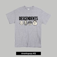 BAND T-SHIRT MUSIC T-SHIRT/ DESCENDENTS BAND T-SHIRT/ PUNK T-SHIRT/ BAND T-SHIRT/
