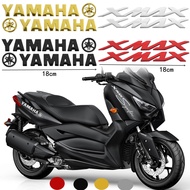 Multi-Colors 3D Yamaha Sticker Logo Soft Glue Decal XMAX Signature Reflective Sticker for Yamaha  Xm