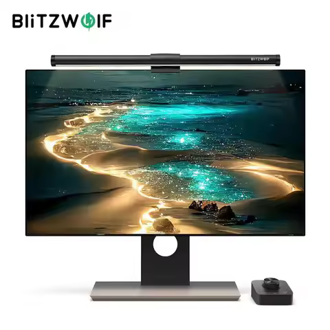 BlitzWolf BW-CML5 Monitor Light Bar Touch / Wireless Remote Dual Control Eye Protection Anti-Glare 3
