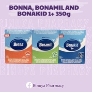 BONNA, BONAMIL AND BONAKID 1+ MILK 350g