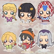 8cm Acrylic Standee for Steel Ball Run Bruno Bucciarati Pannacotta Fugo Character Peripheral Acrylic