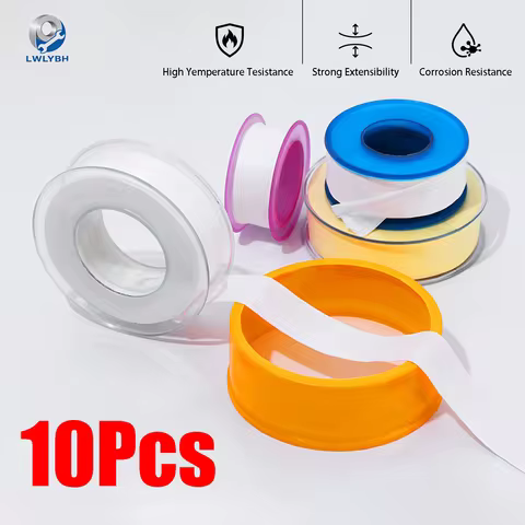 Teflons Tape PTFE Waterproof Plumber Tape Pipe Sealing Plumbing Thread Tape Water Sealant Seal for S