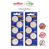 MuRata CR2430 / CR2450 Bateri 3V Genuine 3V Lithium Battery
