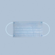 極致透氣 醫療平面口罩(50入/盒) 淺藍 台灣製 I 兆鼎