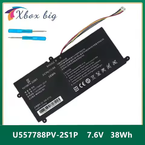 New Laptop Battery for HAIER GW1409U-PC UTL-557788-2S U557788PV-2S1P Battery 7.6V