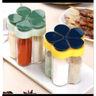 5-in-1 Spice Jar 5-Section Spice Jar Kitchen Spice Box/