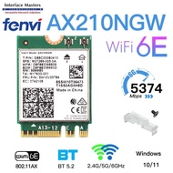 Wifi 6 6E Card Wireless Intel AX210 AX Bluetooth 5.3 NGFF M.2 AC