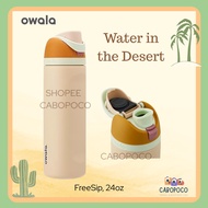 Owala Water Bottle, FreeSip,  Water in the Desert, 24oz, Insulated Stainless Steel Water Bottle