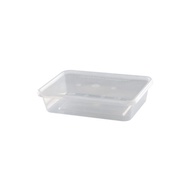 FR500 (500ml) Rectangle Plastic Container 10pcs FR500 (500ml)长形塑料容器
