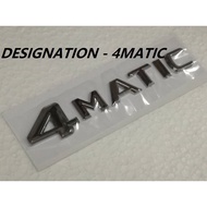 Mercedes Benz DESIGNATION LOGO 4 Matic 4matic TAIWAN 2208171015