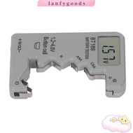LANFYGOODSS Digital Battery Tester, ABS Housing Digital Display Digital Battery Checker, Small Size 