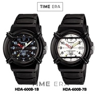 Casio HDA 600B-1B / HDA-600B-7B Jam Tangan Pria Sport Digital Karet 10 Year Battery Life WR100M