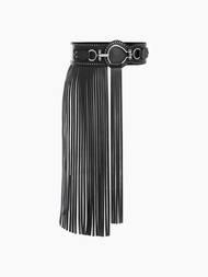 Cider Metal Buckle Fringe Decor Belt