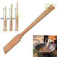 Paddle Bot | Wooden Ladle | Dayung Masak | Sudip Kayu Panjang | Pendayung Kayu Sampan | Dayung Kayu 