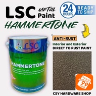 1L LSC HAMMERTONE 1Liter / Direct to Rust Metal Paint / HAMMERED PAINT