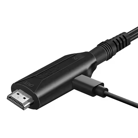 N64 To HDMI For GameCube SNES N64 To HDMI Converter Adapter Cable For N64 GameCube Plug and Play Ful