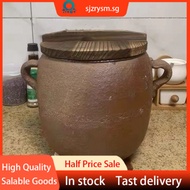 [in stock] Old-fashioned Handmade Coarse Clay Clay Pot Stew Pot Clay Jar Hubei Childhood Clay Pot Ho