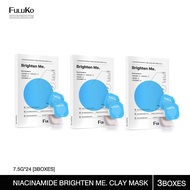 FULUKO Brighten me Clay Mask มาส์กโคลนทำความสะอาดผิวหน้า ปรับผิวให้ขาวกระจ่างใส ต่อต้านการอักเสบและค