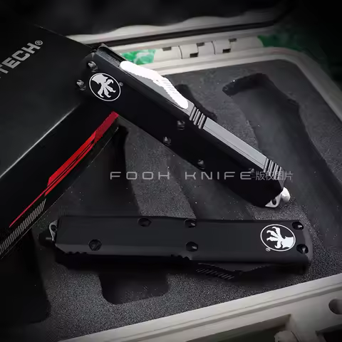 FOOH KNIFE STUDIO UTX-85 Series UTX85 UTX 85 MICRO ULTRA TECH High End D2 Steel 6061 Aluminum Handle