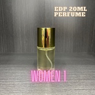 EDP 20ML PERFUME FOR WOMEN LIST 1