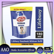 Aao - Lifebuoy Handwash Mildcare Refill 180 ml / Lifebuoy Hand Wash Soap / Kr068