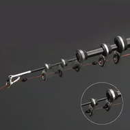 2.7M 3.6M 4.5M 5.4M 6.3M 7.2M Carbon Telescopic Rock Fishing Rod Ultra Light Rod Lure Carp Travel Oc