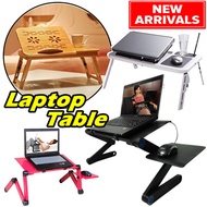 ★ Multi Functional Foldable Laptop table ★ Laptop Desk with USB Cooler/Fan/Foldable Portable table