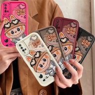 Cute cartoon hat with Labubu Case fori Huawei P 200 SMART ENJOY 9 20 SE Y7 Pro Nova 5t 6se 7i Y7 201