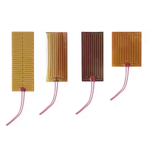 10 20 30 40 50 60 80 100 -200mm Eeletric Polyimide PI Film Heater Heating Pad Element with Adhesive 