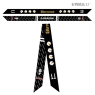 Khăn Choàng Lụa GD Có Dây Thừng Biểu Diễn Dây Đeo Tay Cầm Túi Dây Buộc Tóc Phụ Kiện Lụa Phong Cách H