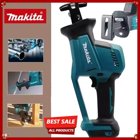 Makita DJR189 Cordless Rechargeable Wood Metal Cutting Saw Brushless Electric Reciprocating Saw Port