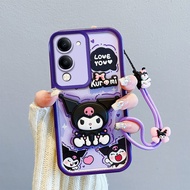 Casing for Vivo Y04 Vivo Y04S Vivo Y29s Vivo Y19 5G Vivo Y29T 5G Casing Strawberry Bear Kuromi Carto